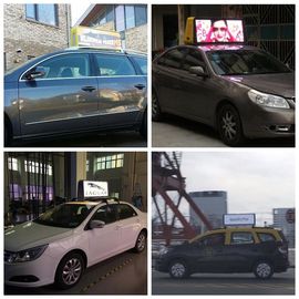China El taxi al aire libre 12V llevó el marco de alta resolución del aluminio 1R1G1B de la pantalla proveedor