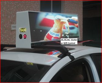 China el taxi de la cartelera de 12V Digitaces llevó la pantalla, pequeña exhibición llevada del capítulo de aluminio de acrílico de la cubierta proveedor
