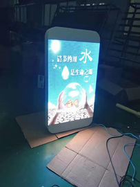 China Control de Remot llevado haciendo publicidad de la caja de luz, anti - exhibición llevada off-line ULTRAVIOLETA de la caja de luz proveedor