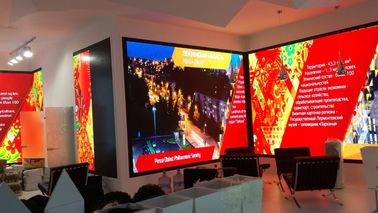 China CE llevado interior Rosh del alquiler de la pantalla de la pantalla de visualización del gran escala de alta resolución de 16 pedazos proveedor