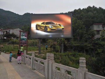 China Pixel real video de los liendres IP65 Ph10 de la pared 6500 del movimiento en sentido vertical de la publicidad al aire libre proveedor